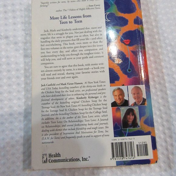 Chicken Soup for the Teenage Soul #III - AS IS Bundle 4 for $20.00 - Picture 7 of 11